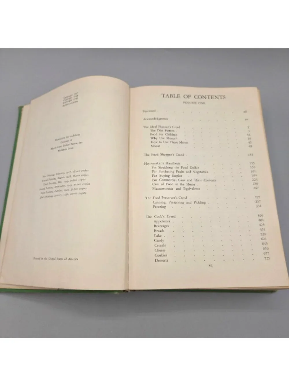 Meta Given hardcover green